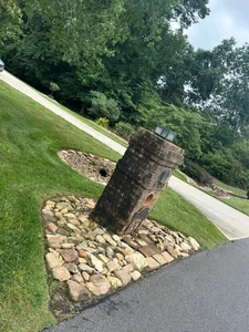 Pressure washing and exterior cleaning result