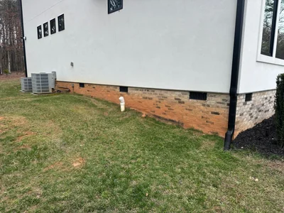 Pressure washing and exterior cleaning result