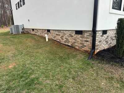 Pressure washing and exterior cleaning result
