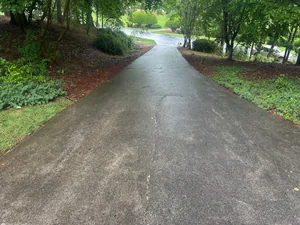 Pressure washing and exterior cleaning result