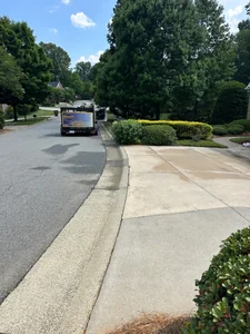 Pressure washing and exterior cleaning result