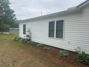 Pressure washing and exterior cleaning result