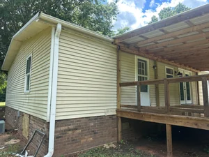 Pressure washing and exterior cleaning result